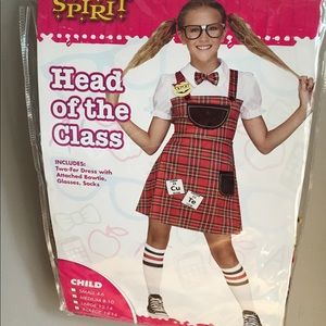 Girls Head of the Class Halloween costume